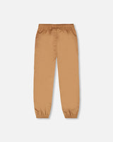 Splash Pants In Recycled Polyester Light Brown-1