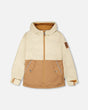 Mid-Season Jacket In Recycled Polyester Beige-0