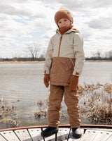 Mid-Season Jacket In Recycled Polyester Beige-1