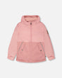 Mid-Season Jacket In Recycled Polyester Light Pink-0