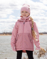 Mid-Season Jacket In Recycled Polyester Light Pink-1