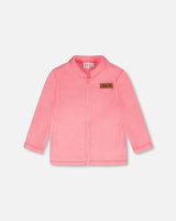 3-In-1 Two-Piece Mid-Season Outerwear Set Blue Unicorn Print-3