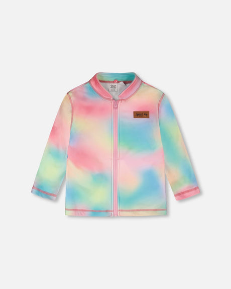 3-In-1 Two-Piece Mid-Season Outerwear Set Black Animal Print - Multicolored Inner Jacket-3