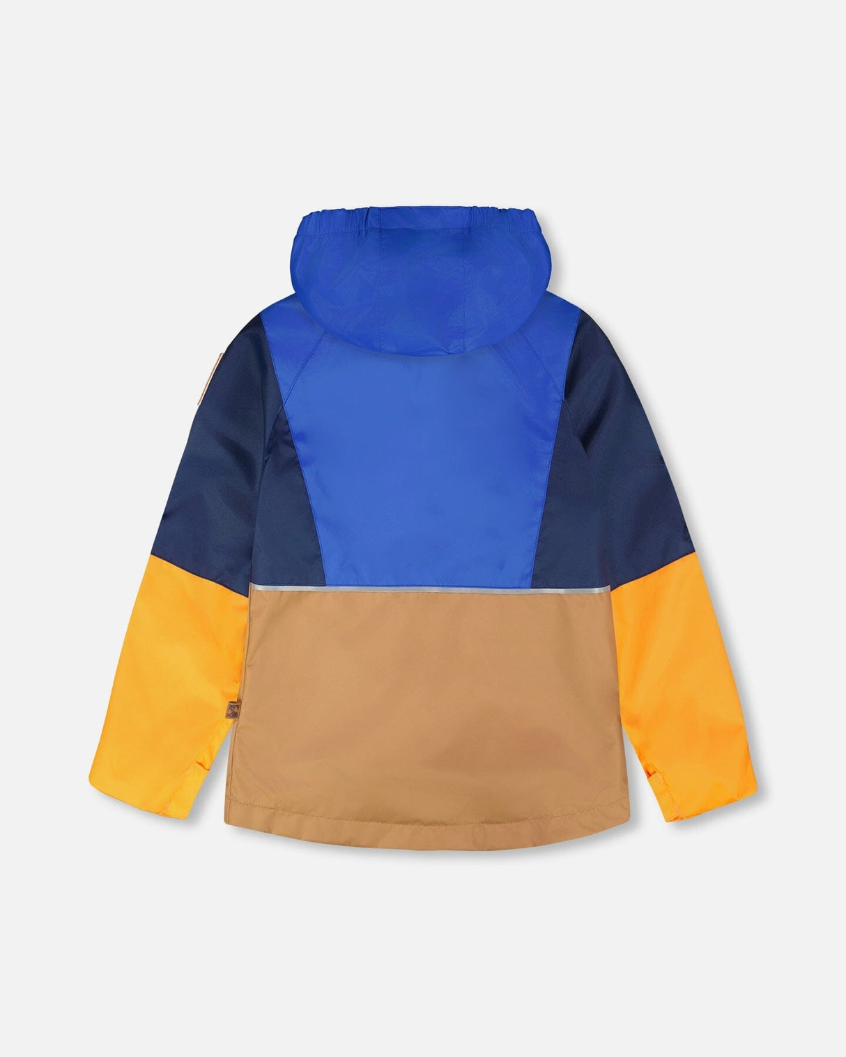 3-In-1 Two-Piece Mid-Season Outerwear Set Blue Colorblock-2