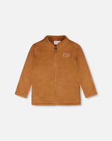 3-In-1 Two-Piece Mid-Season Outerwear Set Blue Dog Print-3