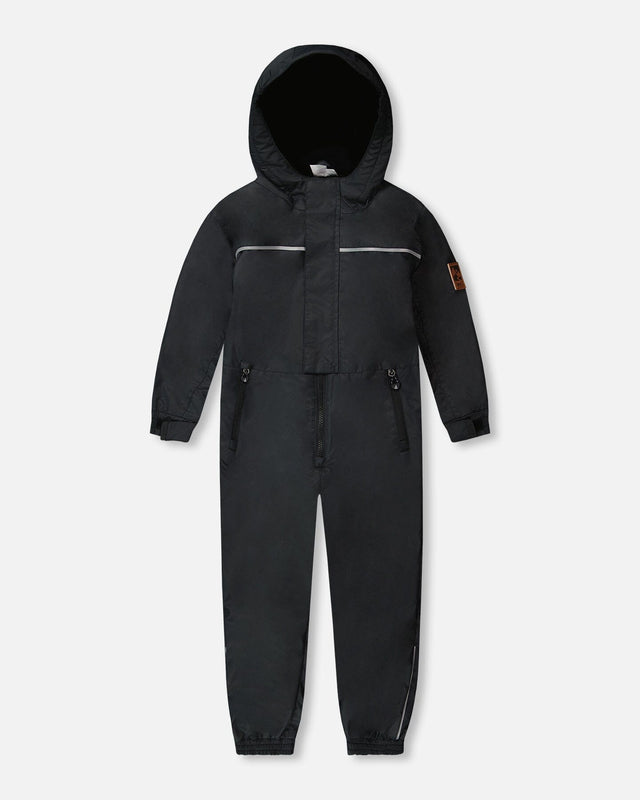 Kids Mid-Season One-Piece Outerwear Black-0