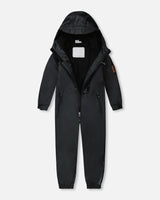 Kids Mid-Season One-Piece Outerwear Black-2