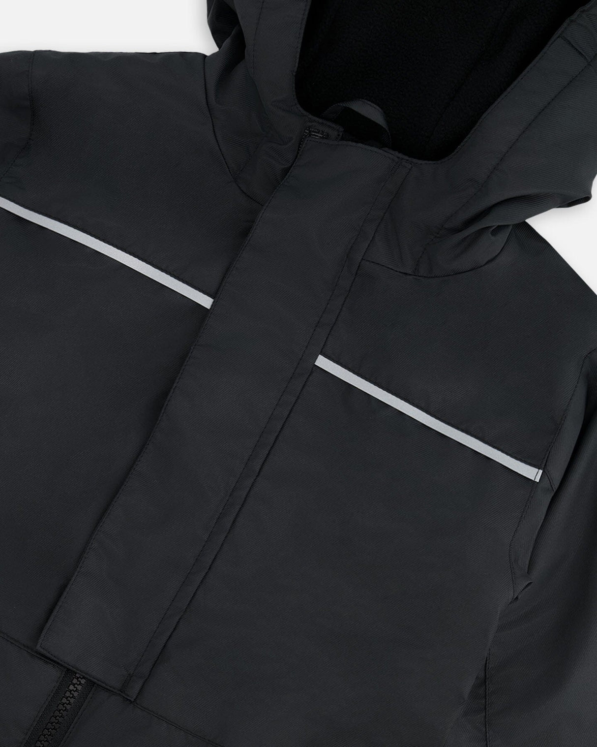 Kids Mid-Season One-Piece Outerwear Black-4