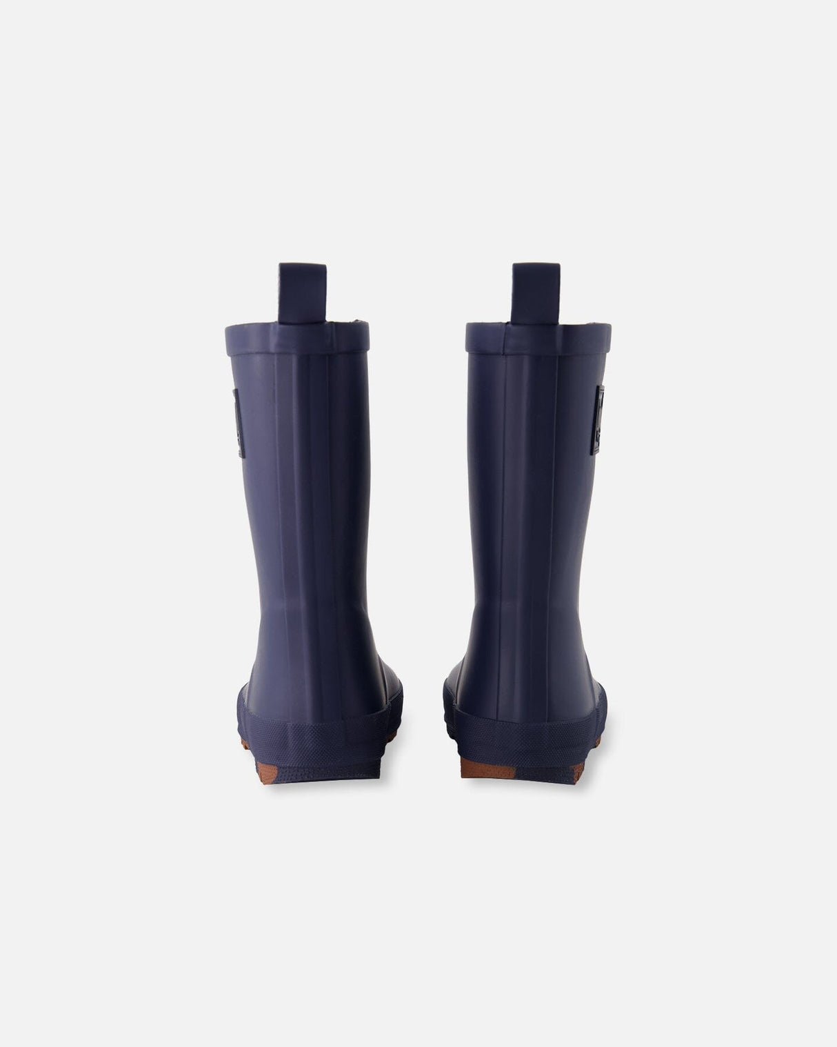 Rain Boots In Natural Rubber Navy Blue-3