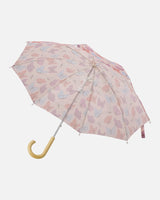 Umbrella Pink Butterfly Print-3