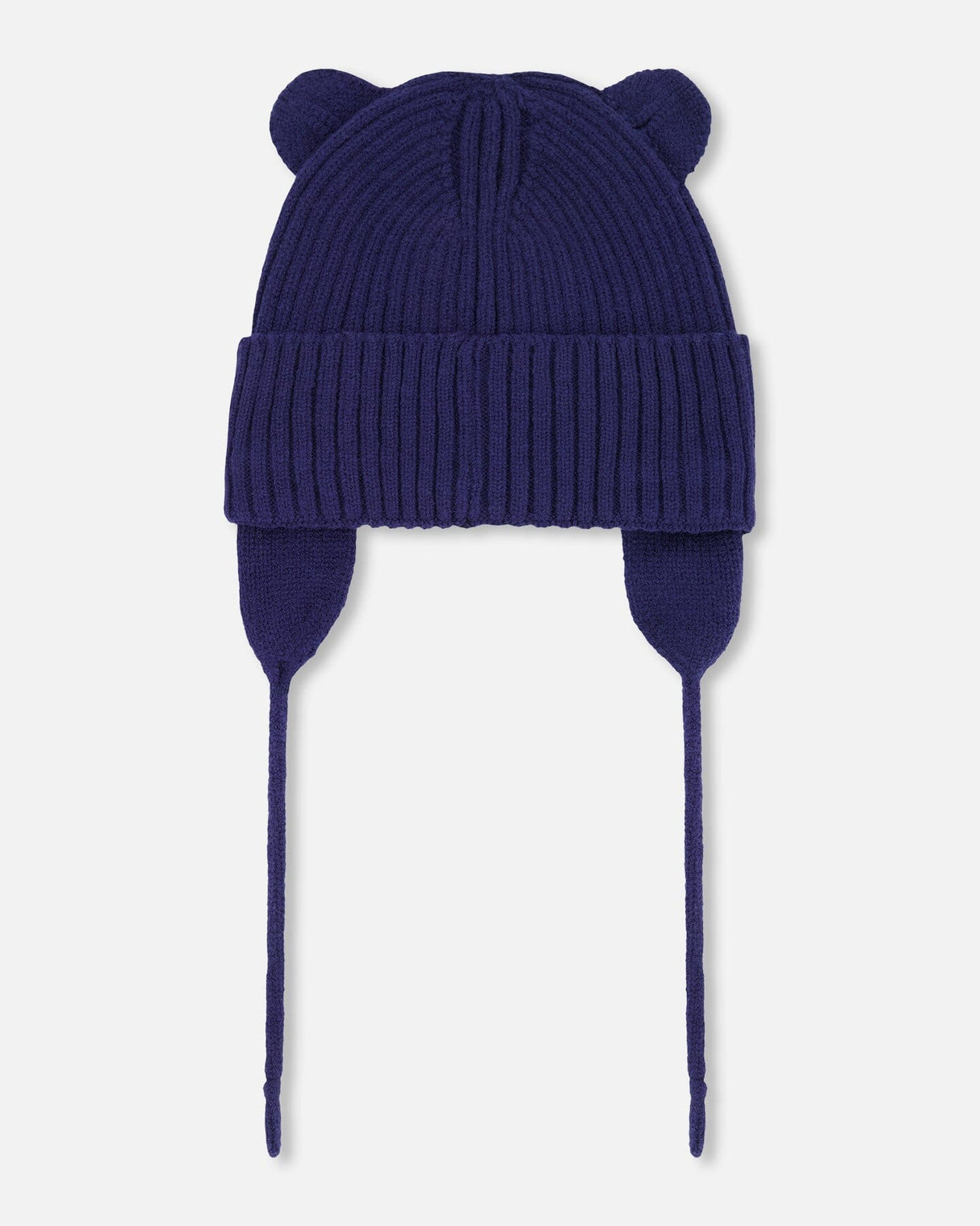 Baby Knit Hat Navy Blue-2