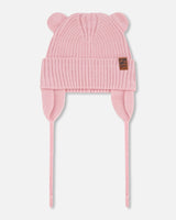 Baby Knit Hat Pale Pink-0