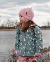 Baby Knit Hat Pale Pink-1