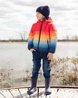 Knit Hat Navy Blue-2