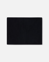 Knit Neckwarmer Black-1