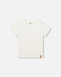 Organic Cotton Jersey T-Shirt Solid Off White-0