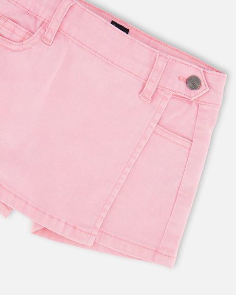Stretch Twill Skort Pink-3