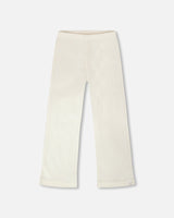 Crinkle Jersey Leggings Off White-0