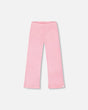 Crinkle Jersey Leggings Pink-0
