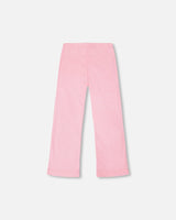 Crinkle Jersey Leggings Pink-2