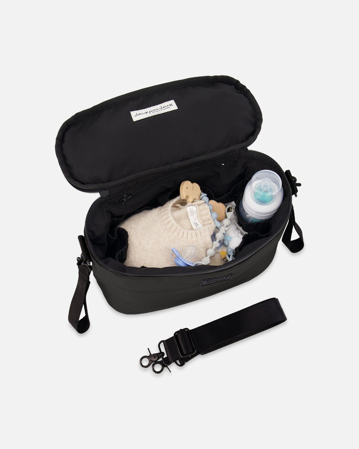 Mini Diaper Bag Black-2