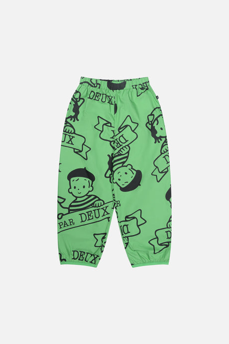 40Th Anniversary Printed Poplin Pant Green-2