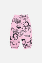 40Th Anniversary Printed Poplin Pant Soft Pink-0