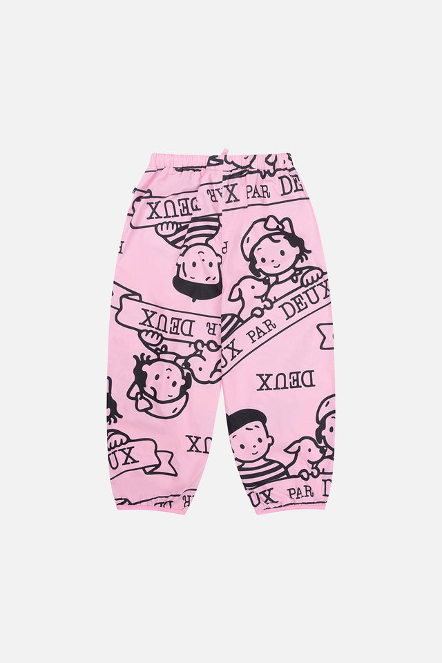 40Th Anniversary Printed Poplin Pant Soft Pink-0