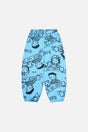 40th Anniversary Adult Printed Poplin Pant Sky Blue-0