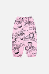 40th Anniversary Adult Printed Poplin Pant Soft Pink-0