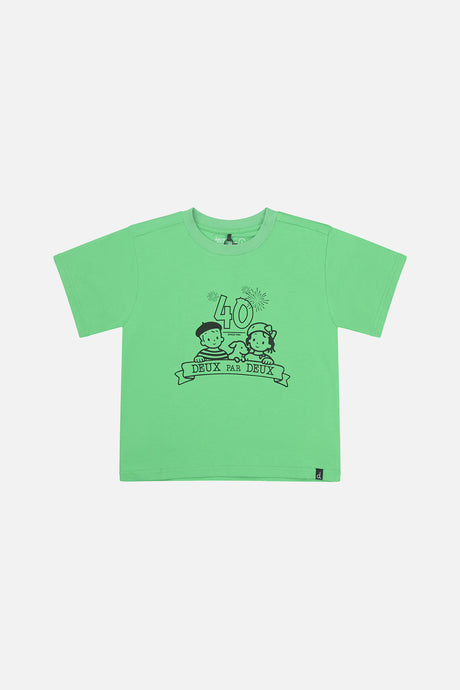 40Th Anniversary Graphic T-Shirt Green-0