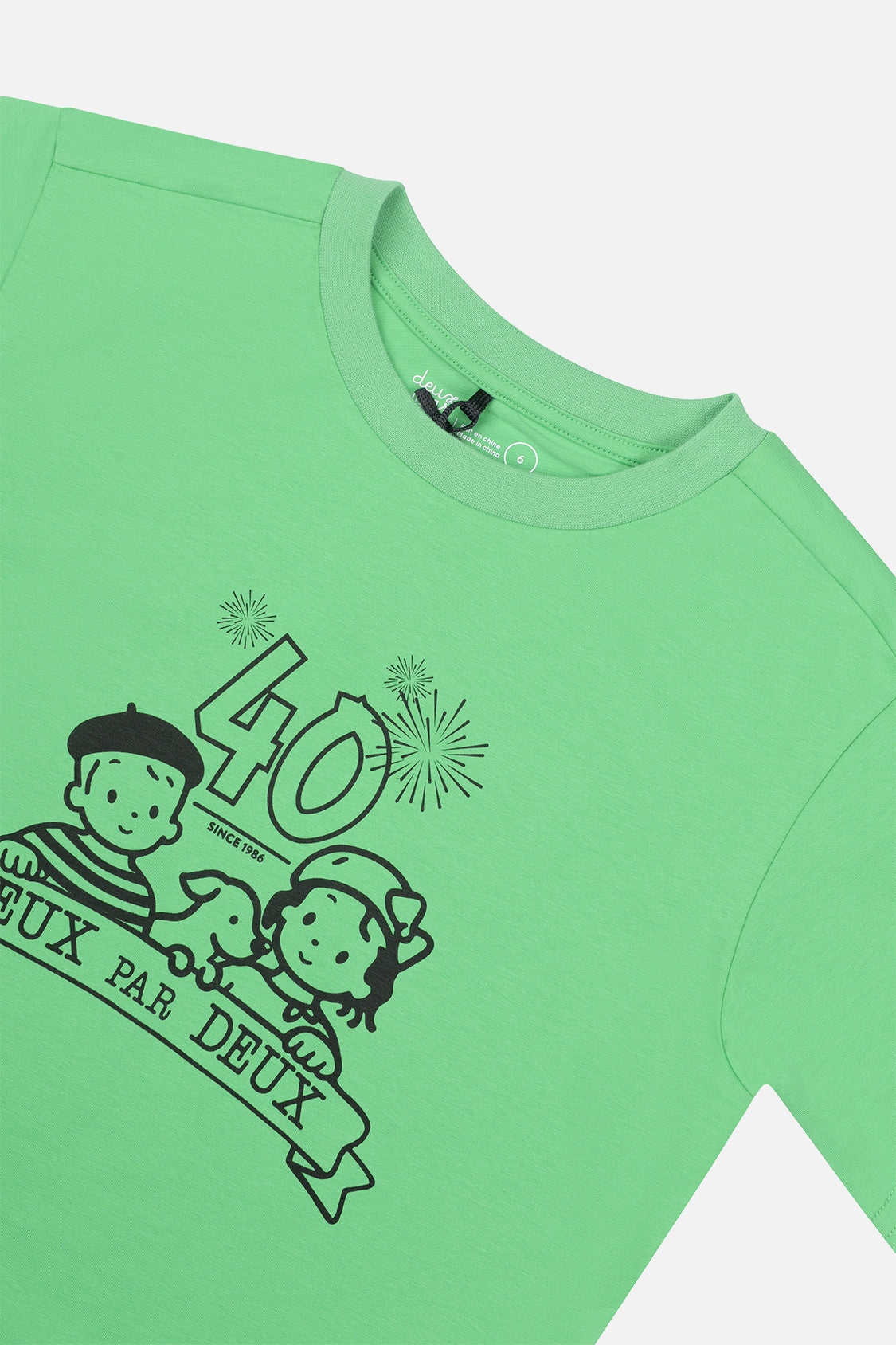 40Th Anniversary Graphic T-Shirt Green-4