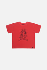 40Th Anniversary Graphic T-Shirt Poppy Red-0