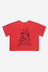 Adult 40Th Anniversary Graphic T-Shirt Poppy Red-0