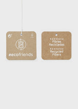 Hangtag of Mayoral newborn knit set showing Better Cotton label