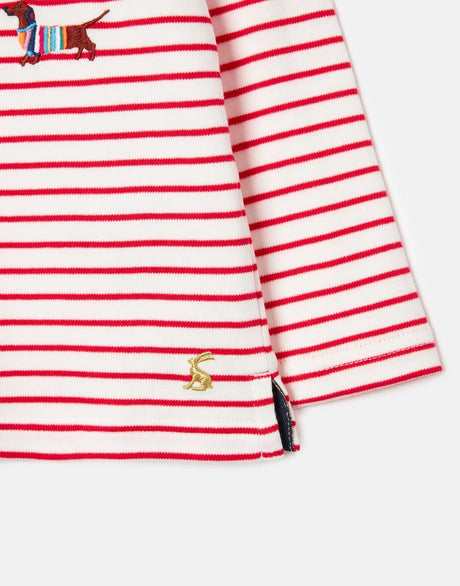 Harbour Luxe Long Sleeve Tee | Joules | Joules | Jenni Kidz