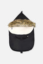 Bunting Bag For Car Seats & Strollers Black-0