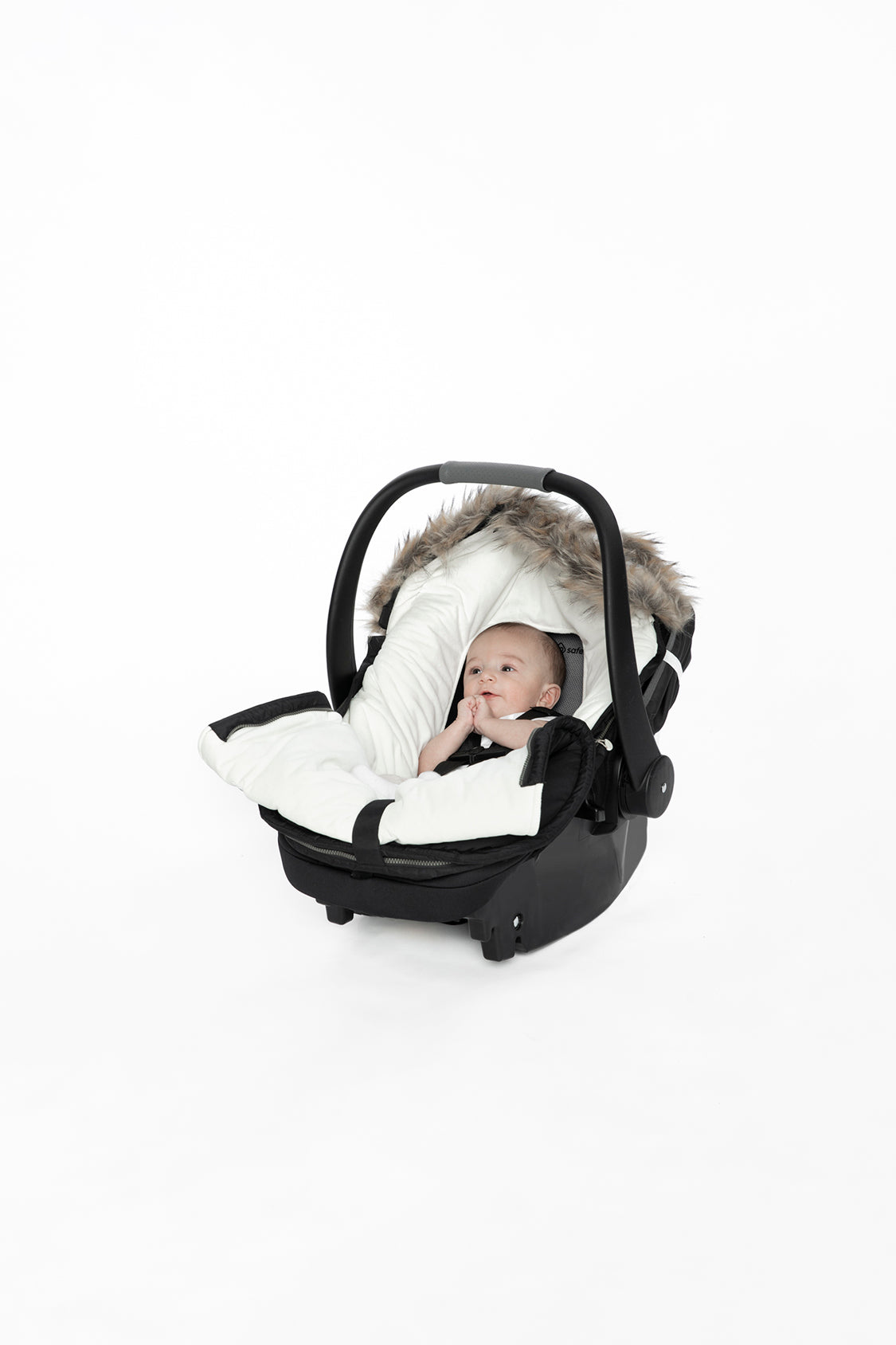 Bunting Bag For Car Seats & Strollers Black-2