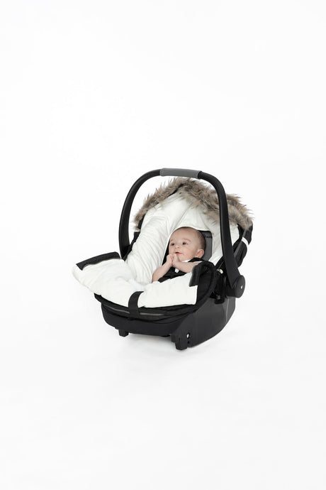 Bunting Bag For Car Seats & Strollers Black-2