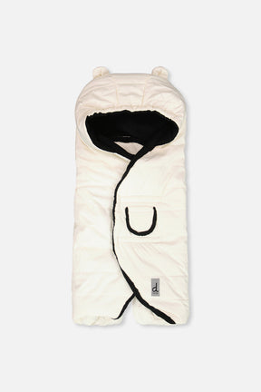 Nido Baby Wrap For Bassinet Car Seats And Strollers Off White-0