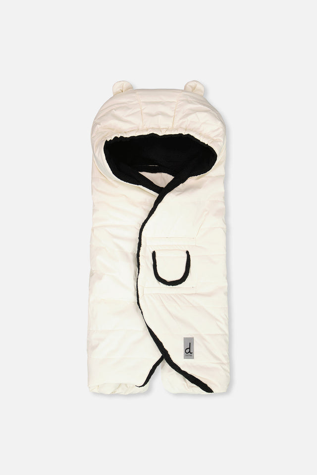 Nido Baby Wrap For Bassinet Car Seats And Strollers Off White-0