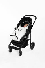 Nido Baby Wrap For Bassinet Car Seats And Strollers Off White-1