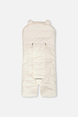 Deux par Deux Nido Baby Wrap For Bassinet Car Seats And Strollers Off White