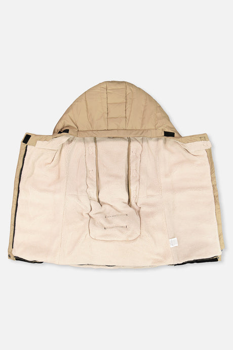 Deux par Deux Evolutive Footmuff For Car Seats And Strollers Taupe