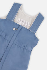 Deux par Deux white floral baby snowsuit, alternate view 6