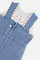 Deux par Deux baby boys' two-piece snowsuit, blue dinosaur print, alternate angle