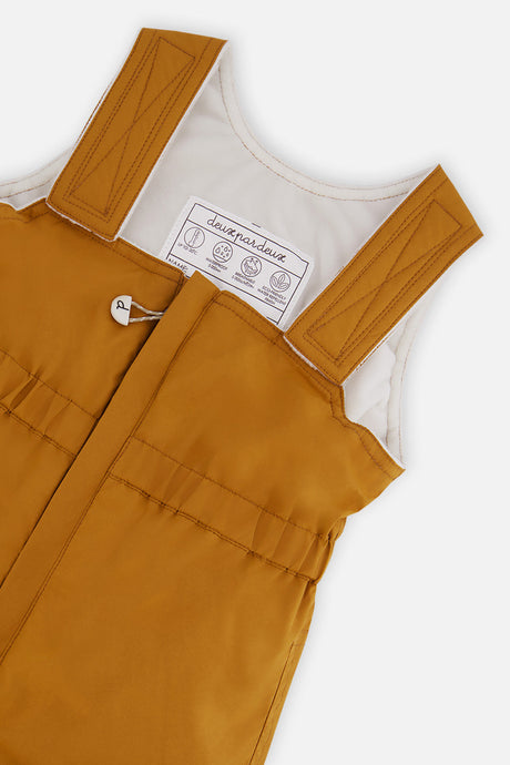 Deux par Deux blue teddy bear baby snowsuit, alternate view 6