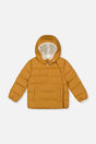 Winter Jacket Adapted For Car Seats Brown Sugar-0