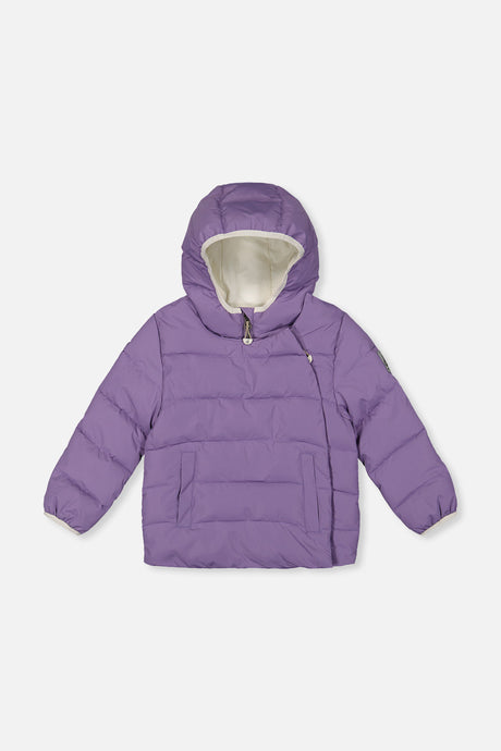 Winter Jacket Adapted For Car Seats Violet-0