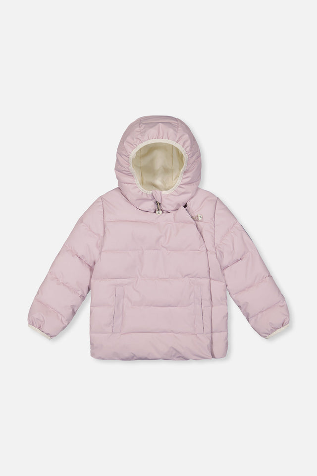 Winter Jacket Adapted For Car Seats Lavender-0